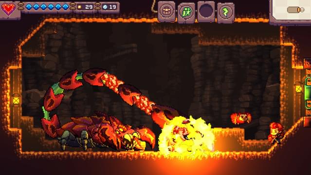 Eagle Island Gameplay Screenshot