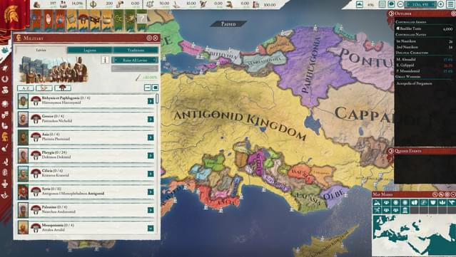 Imperator: Rome Gameplay Screenshot