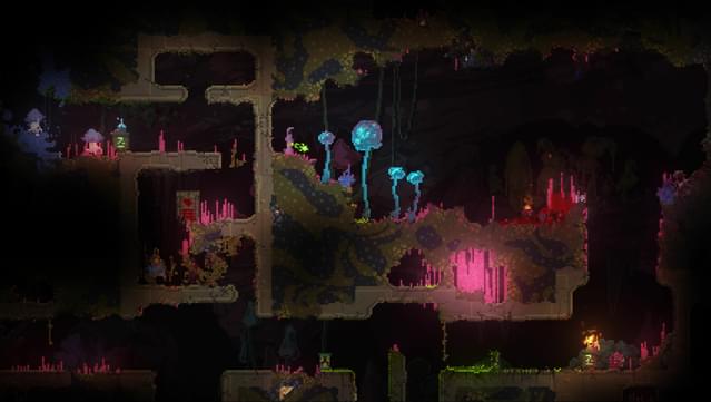 Noita Gameplay Screenshot