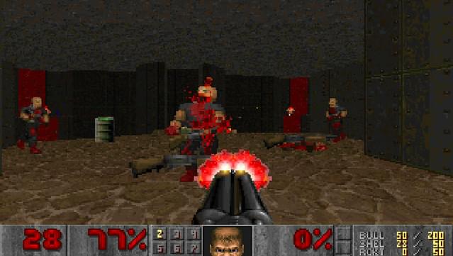 DOOM II + Final DOOM Gameplay Screenshot