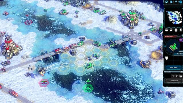 Battle Worlds: Kronos Gameplay Screenshot