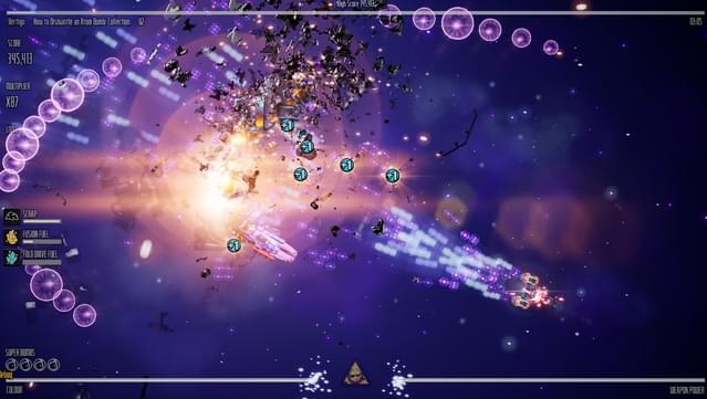 Beat Hazard Gameplay Screenshot