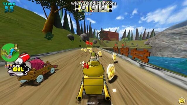Wacky Races Gameplay Screenshot